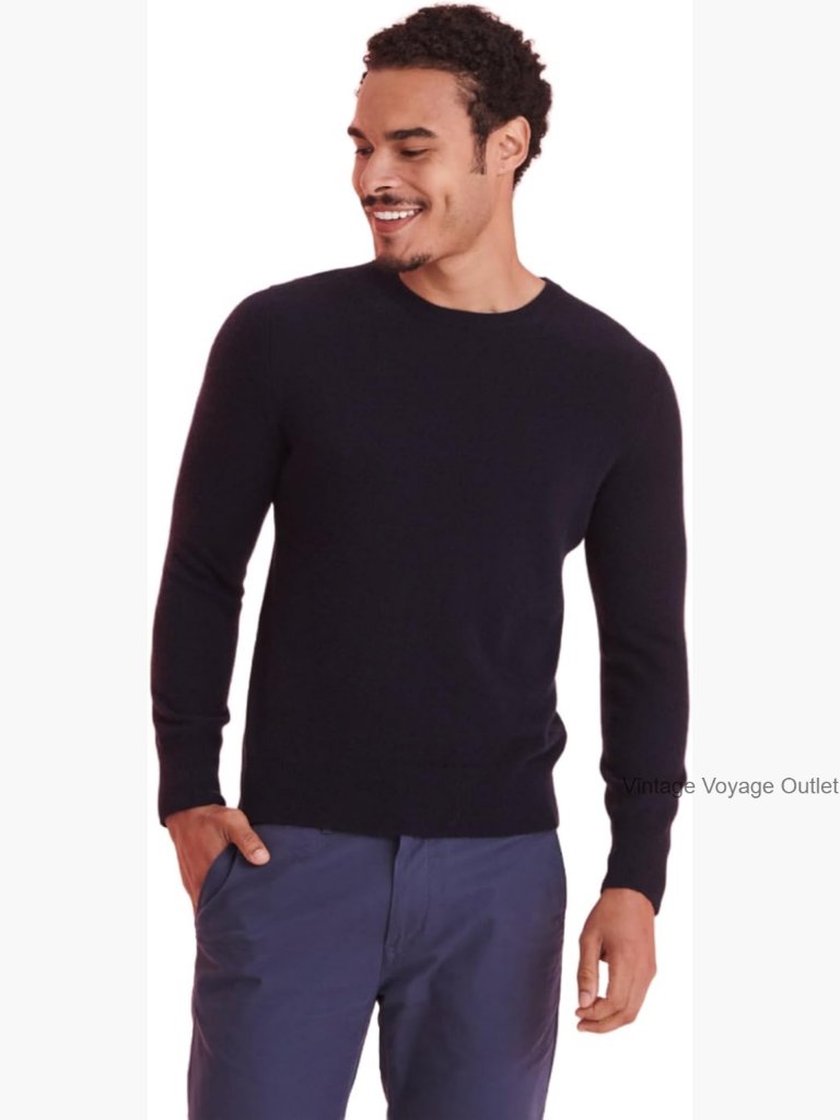 Men's Original Cashmere Crewneck Sweater - Soft & Warm Pullover